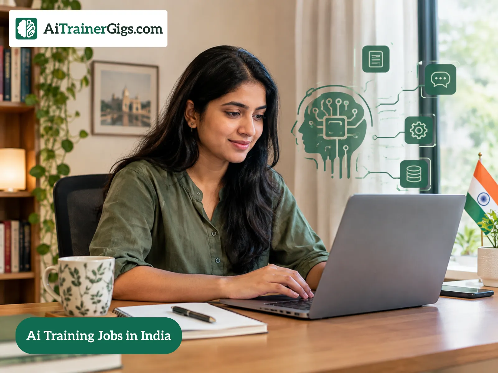 Remote AI training work for people in India — labelling and reviewing AI data from home