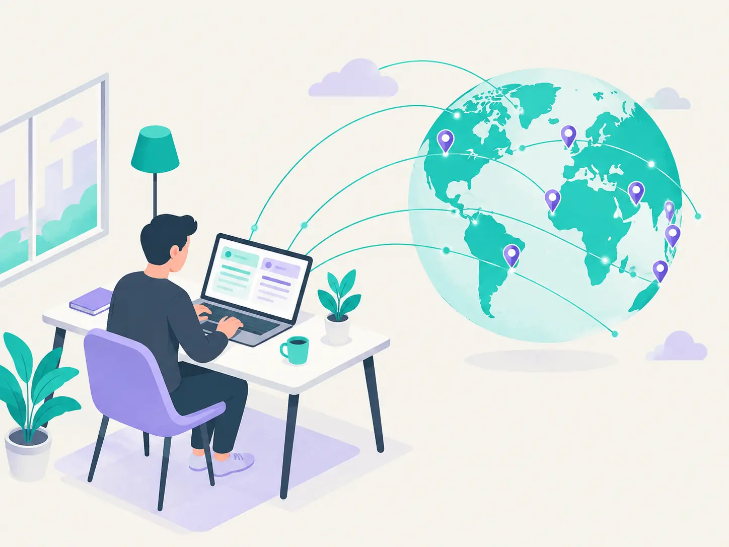 Remote AI training work from anywhere in the world — laptop, wifi, and tasks open worldwide.