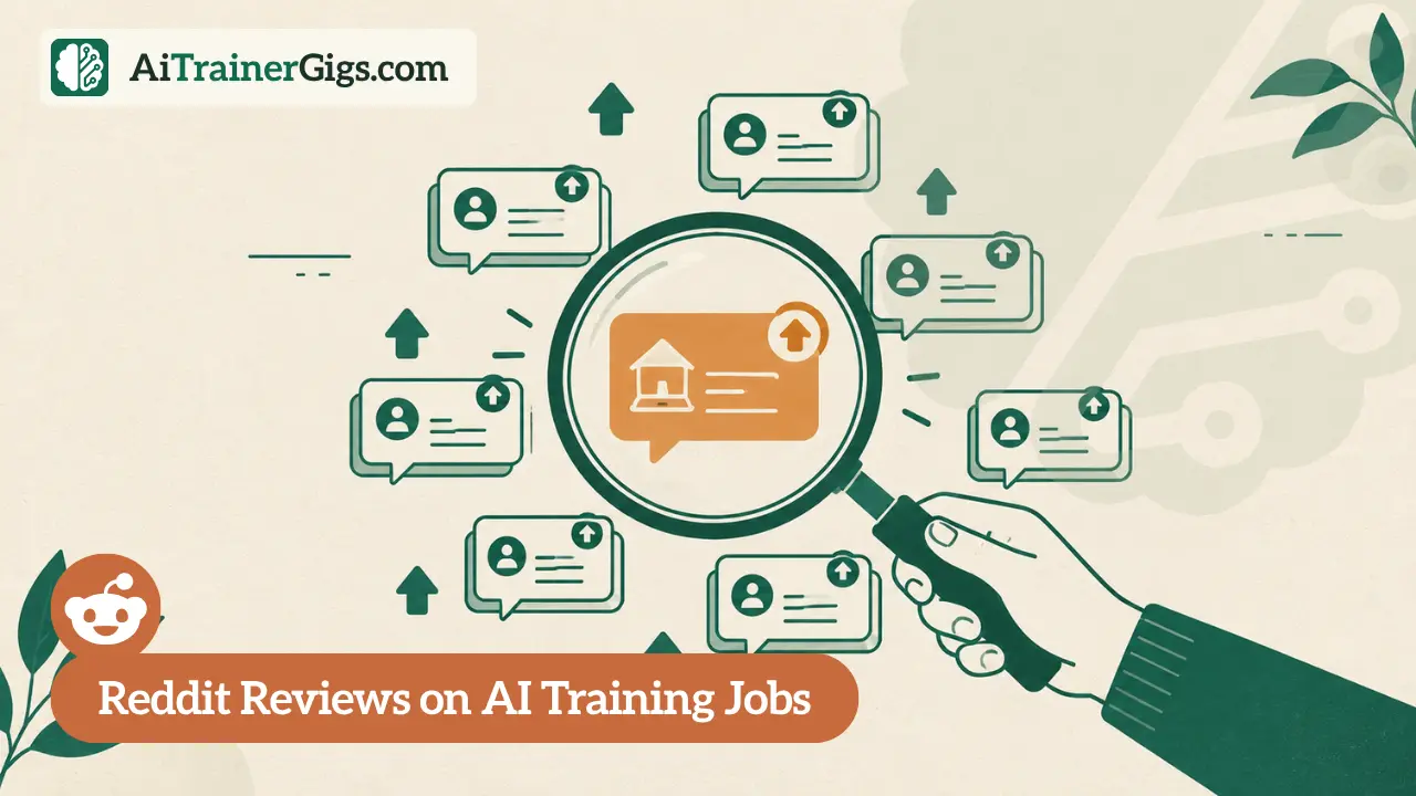 Reddit voices about AI training work