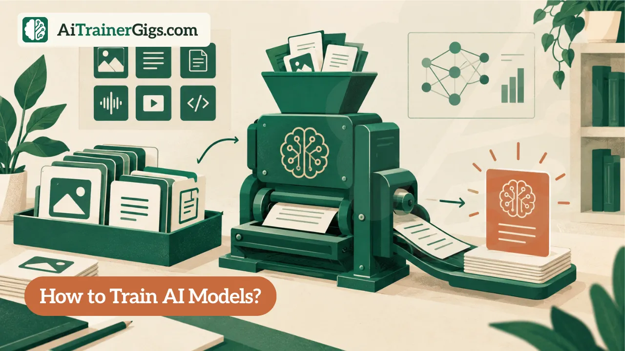 How to train an AI model